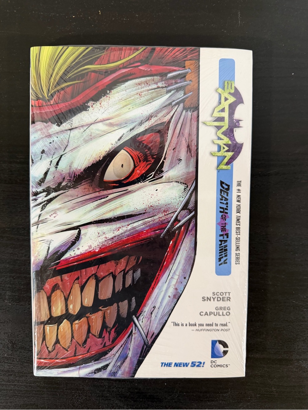 NEW IN PACKAGING Batman: Death of the Family Graphic Novel Hard Cover